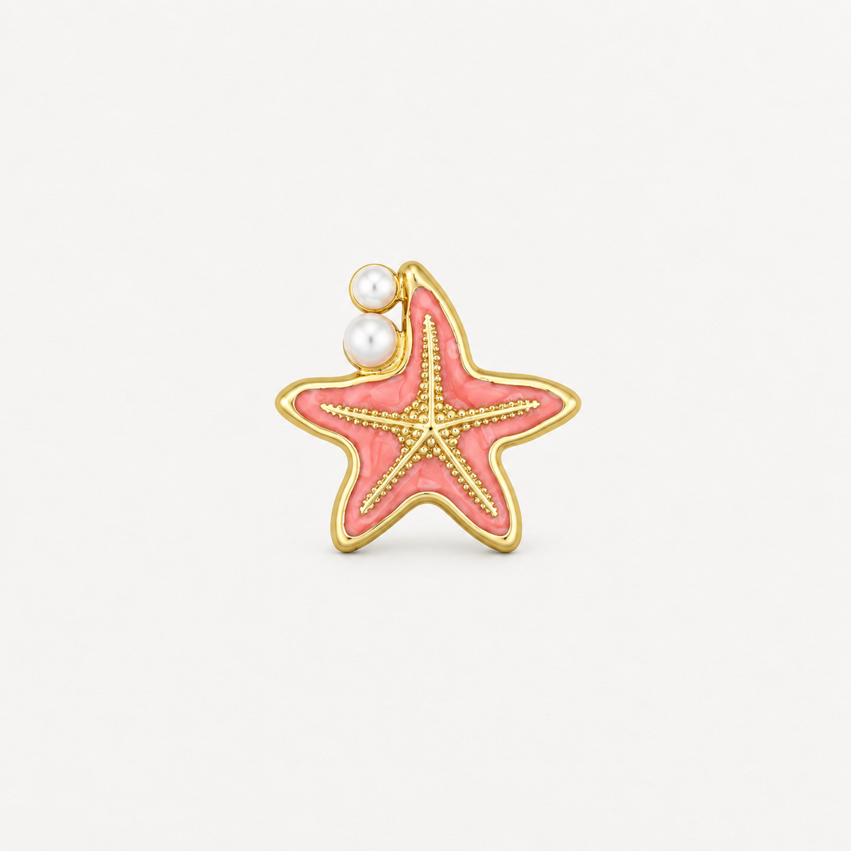 Starfish Pearl Button Cover