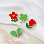 Clover & Sprout Button Cover