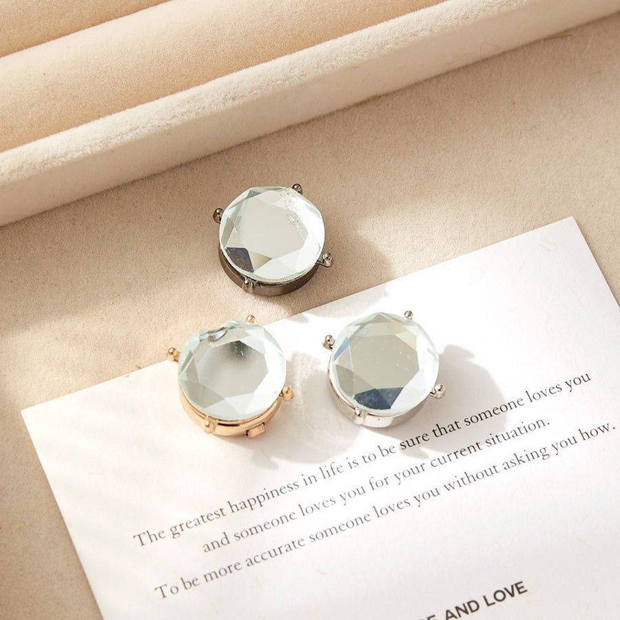 Crystal Glow Button Cover