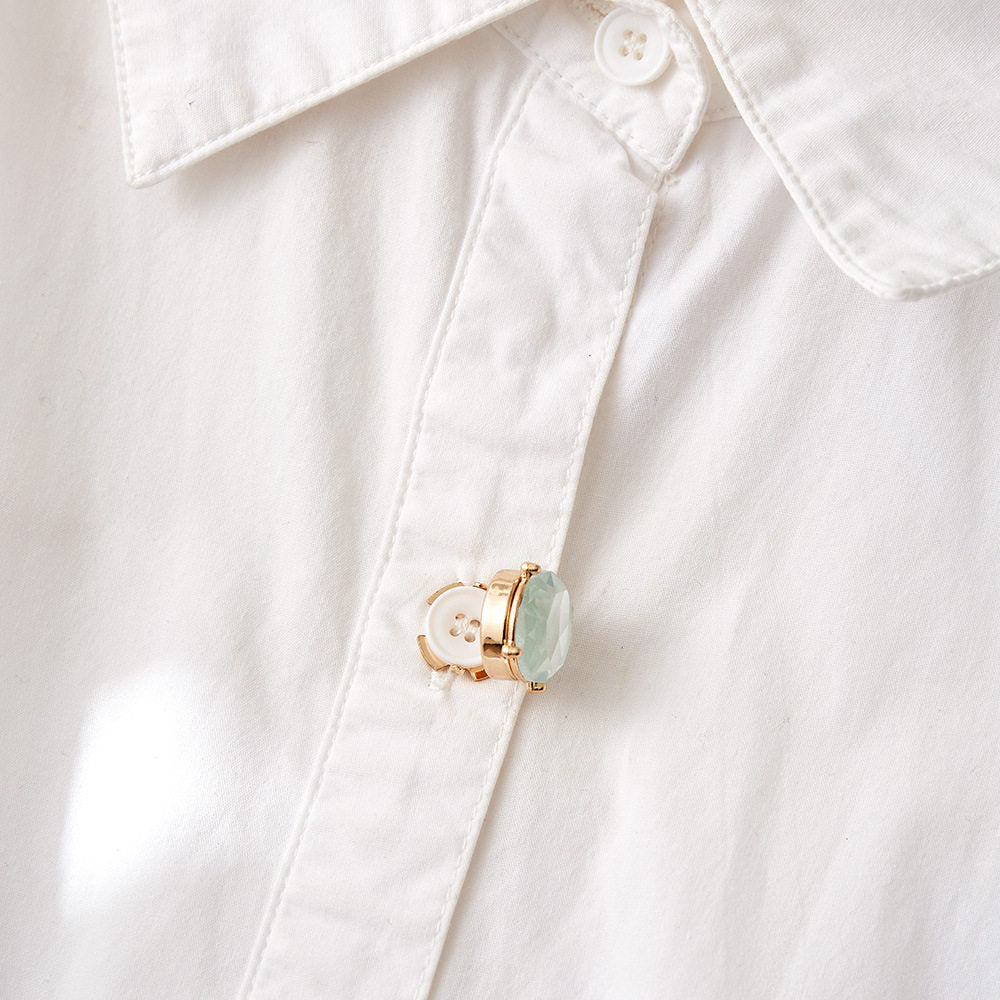 Crystal Glow Button Cover