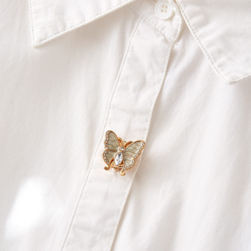 Sculpted Butterfly Button Cover
