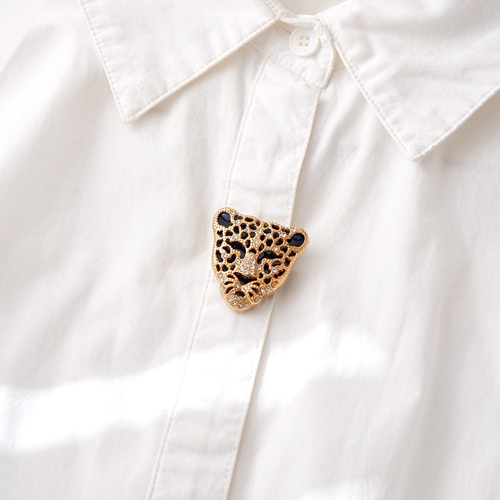 Sparkling Leopard Button Cover