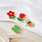 Clover & Sprout Button Cover