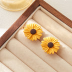 Sunflower Button Cover