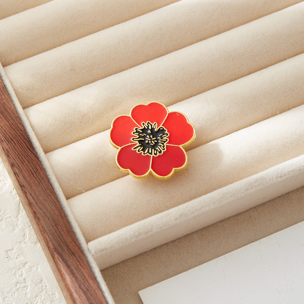 Poppy Button Cover