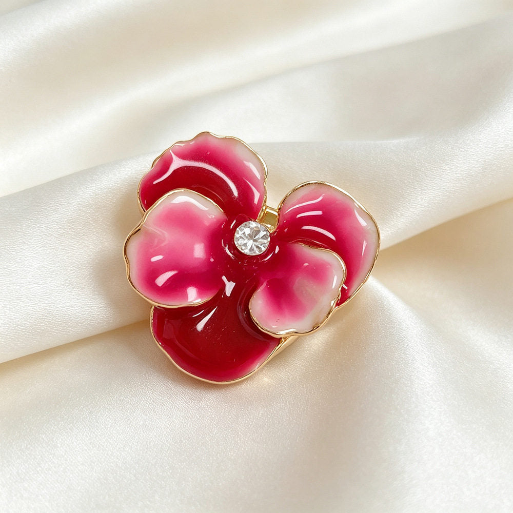 Ombré Blossom Button Cover
