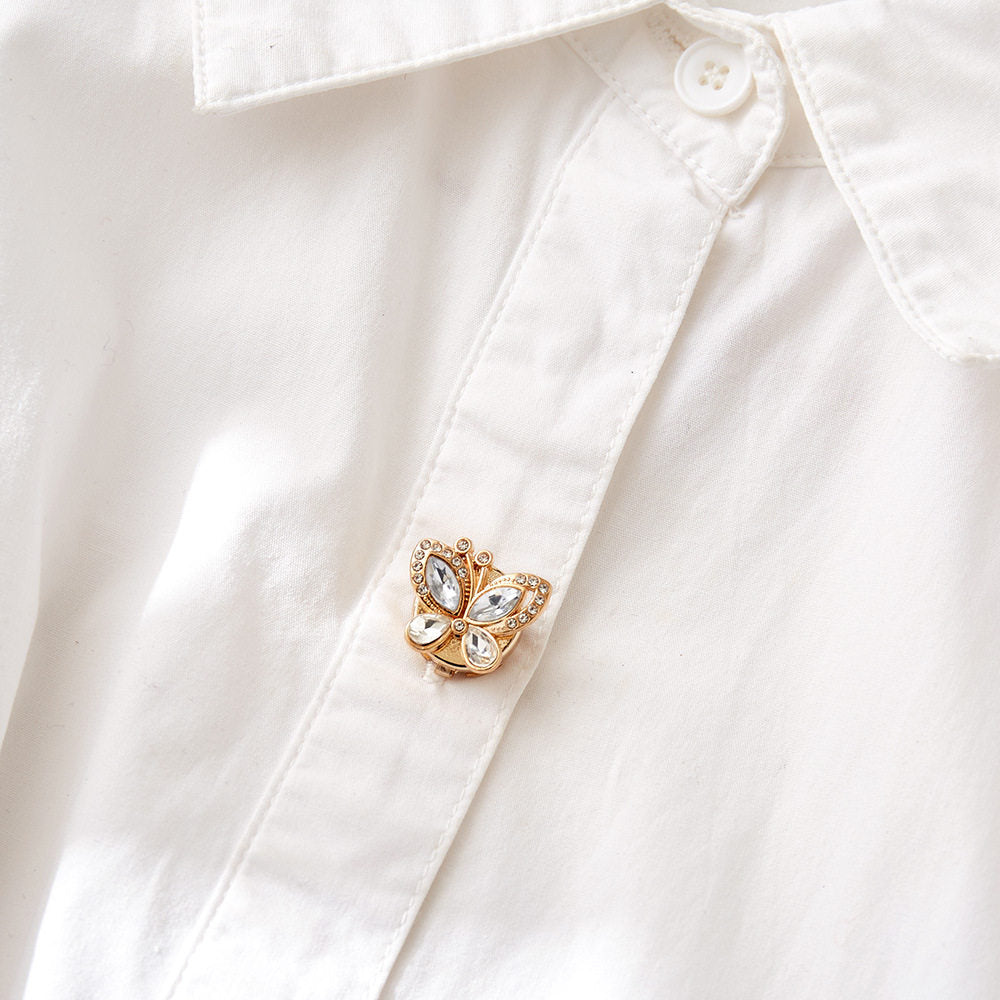 Sparkling Butterfly Button Cover