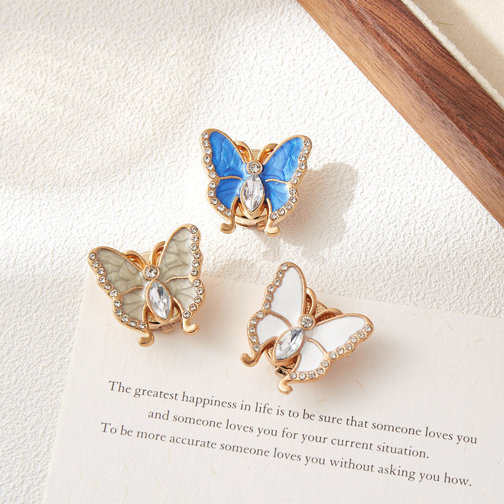 Sculpted Butterfly Button Cover