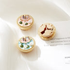 Sculpted Lotus Button Cover