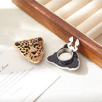 Sparkling Leopard Button Cover