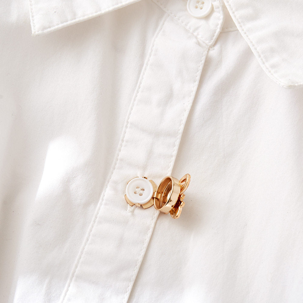 Sparkling Butterfly Button Cover