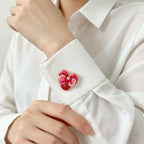 Ombré Blossom Button Cover