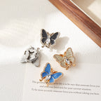Sculpted Butterfly Button Cover