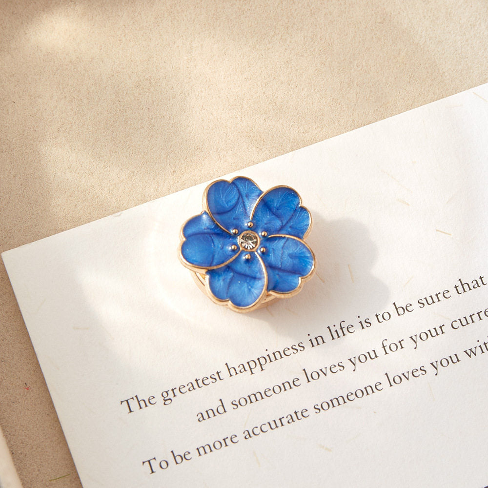 Delicate Blossom Button Cover