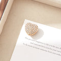 Sparkling Heart Button Cover