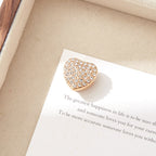 Sparkling Heart Button Cover