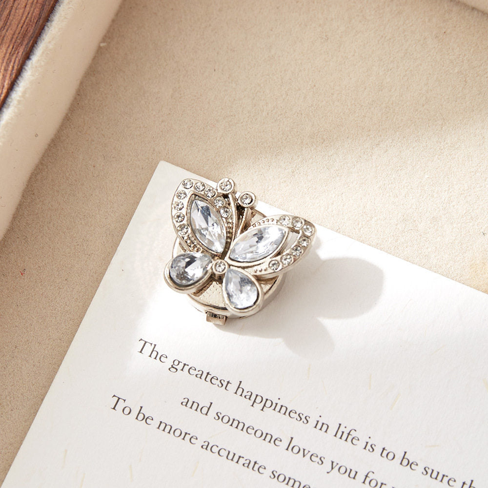 Sparkling Butterfly Button Cover
