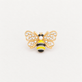 Bee Rhinestone Button Cover