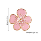 Pearl Accent Petal Button Cover