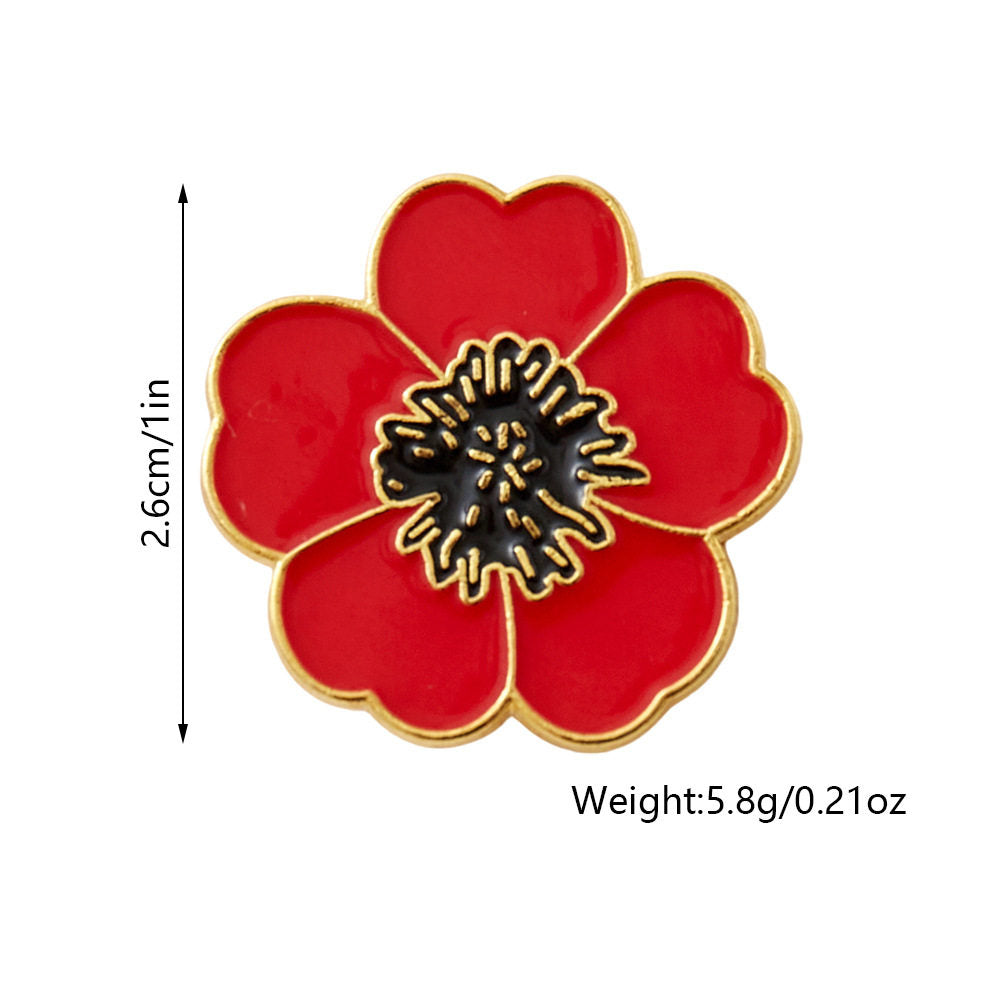 Poppy Button Cover