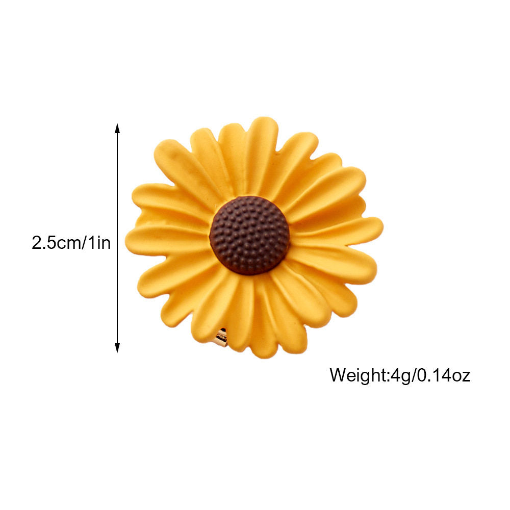 Sunflower Button Cover
