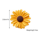 Sunflower Button Cover