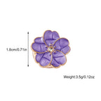 Delicate Blossom Button Cover