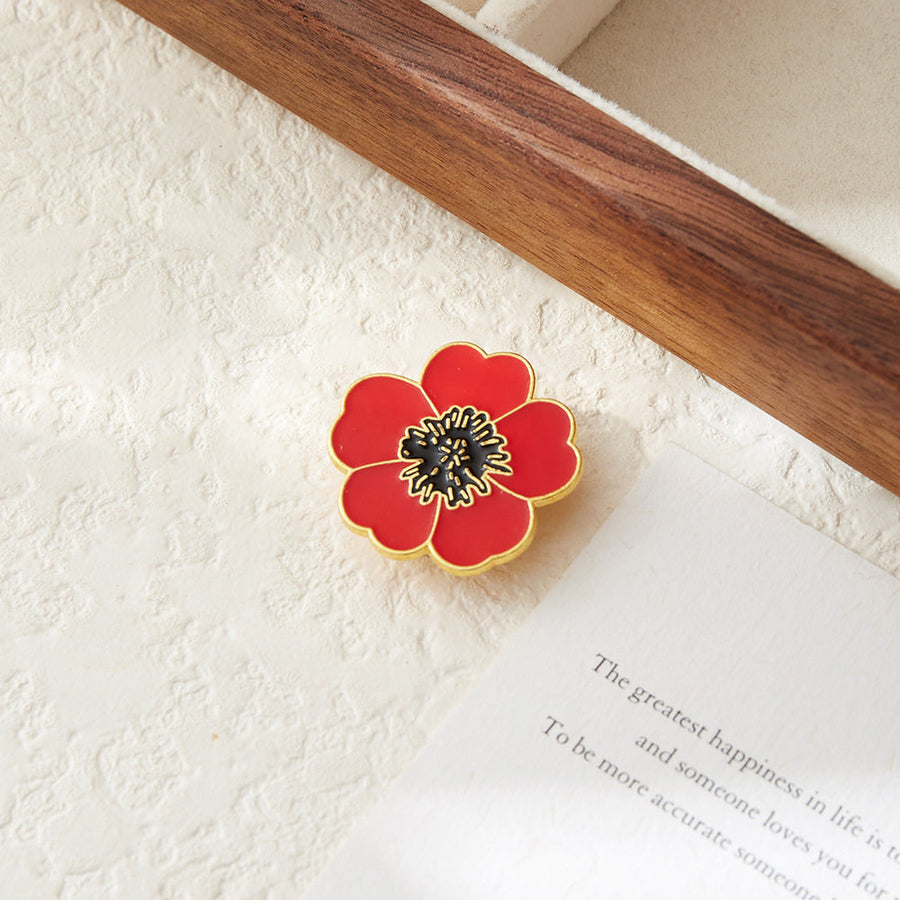 Poppy Button Cover