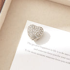 Sparkling Heart Button Cover