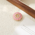 Vintage Blossom Button Cover