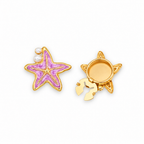 Starfish Pearl Button Cover