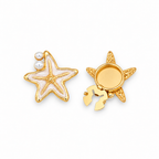 Starfish Pearl Button Cover