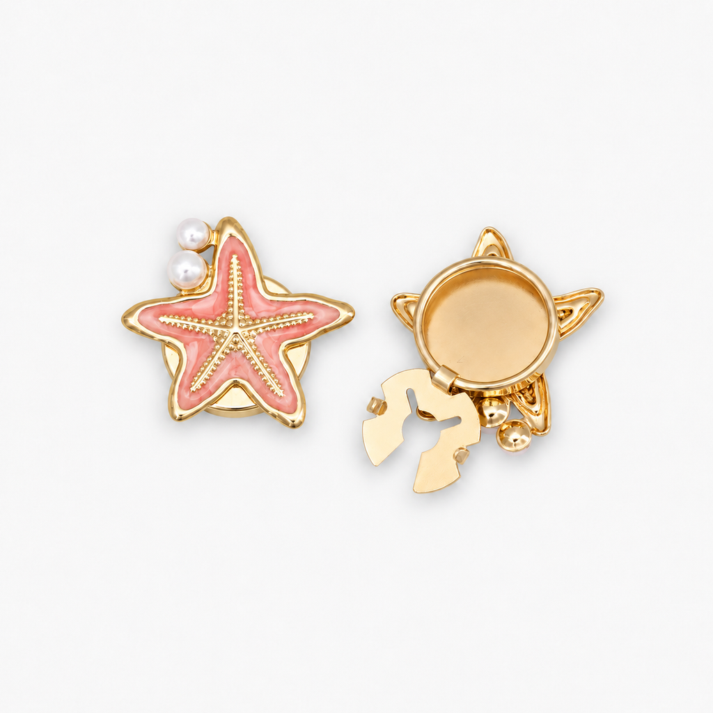 Starfish Pearl Button Cover