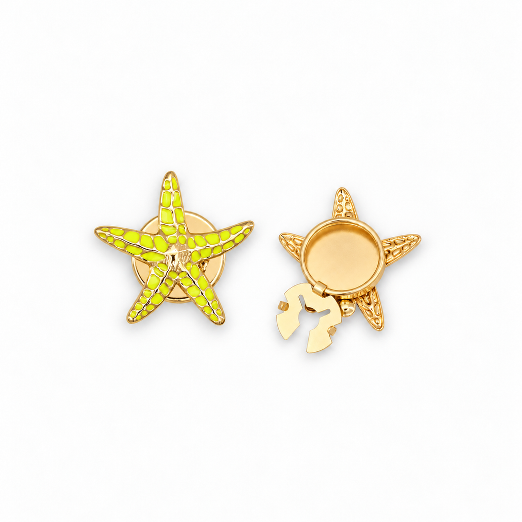 Starfish Pearl Button Cover