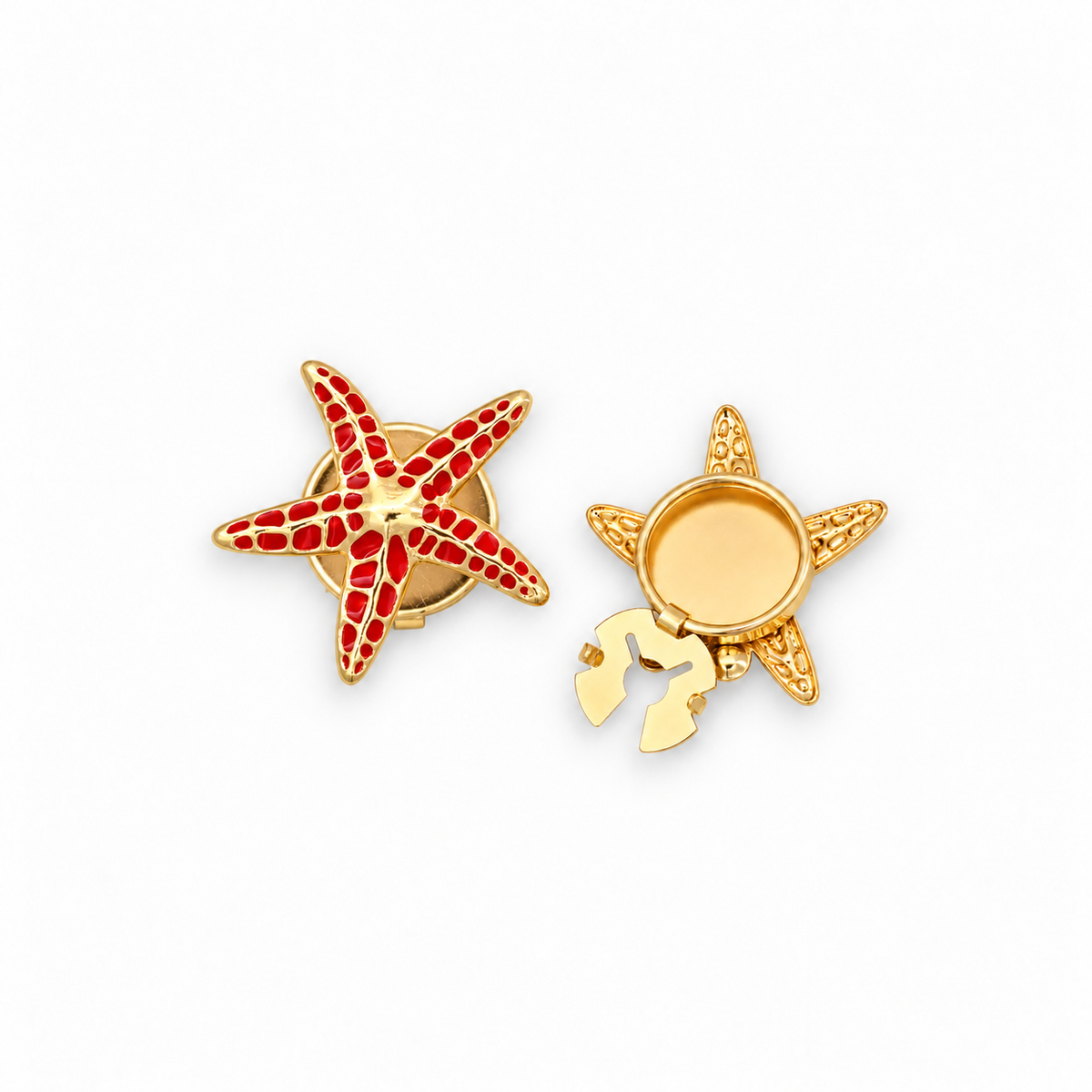 Starfish Pearl Button Cover