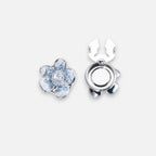 Glacier Blossom Button Cover