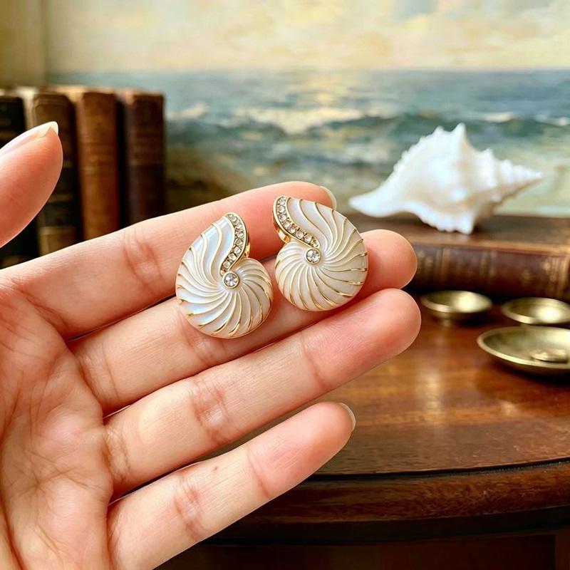 Spiral Shell Button Cover