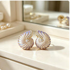 Spiral Shell Button Cover